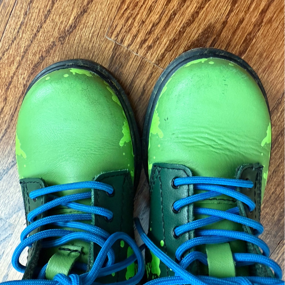 Doc Martens 1460 Teenage Mutant Ninja Turtles Leonardo Boots 10 - Picture 8 of 15